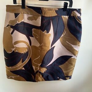 Ann Taylor Brocade Cougar Skirt, Fully Lined, STUNNING!!